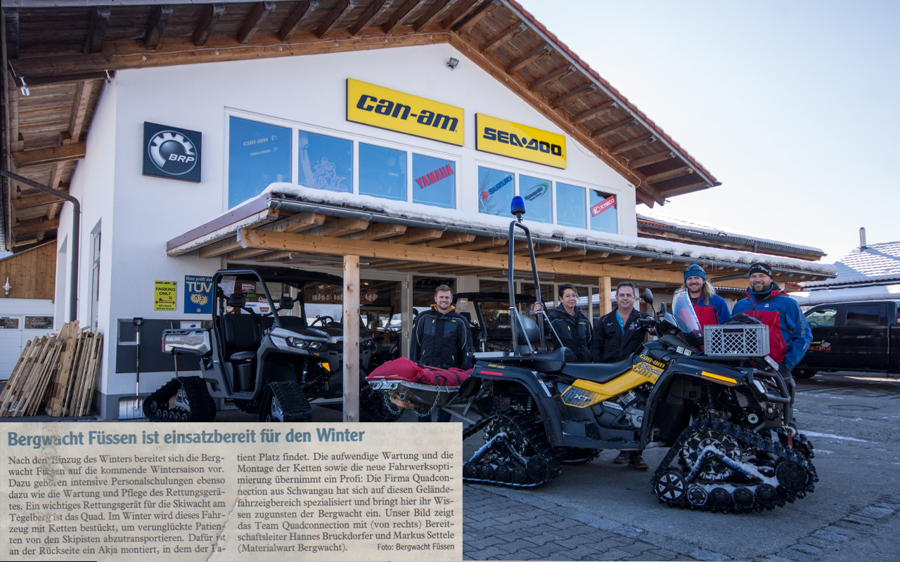Bergwacht Füssen - Zeitungsartikel