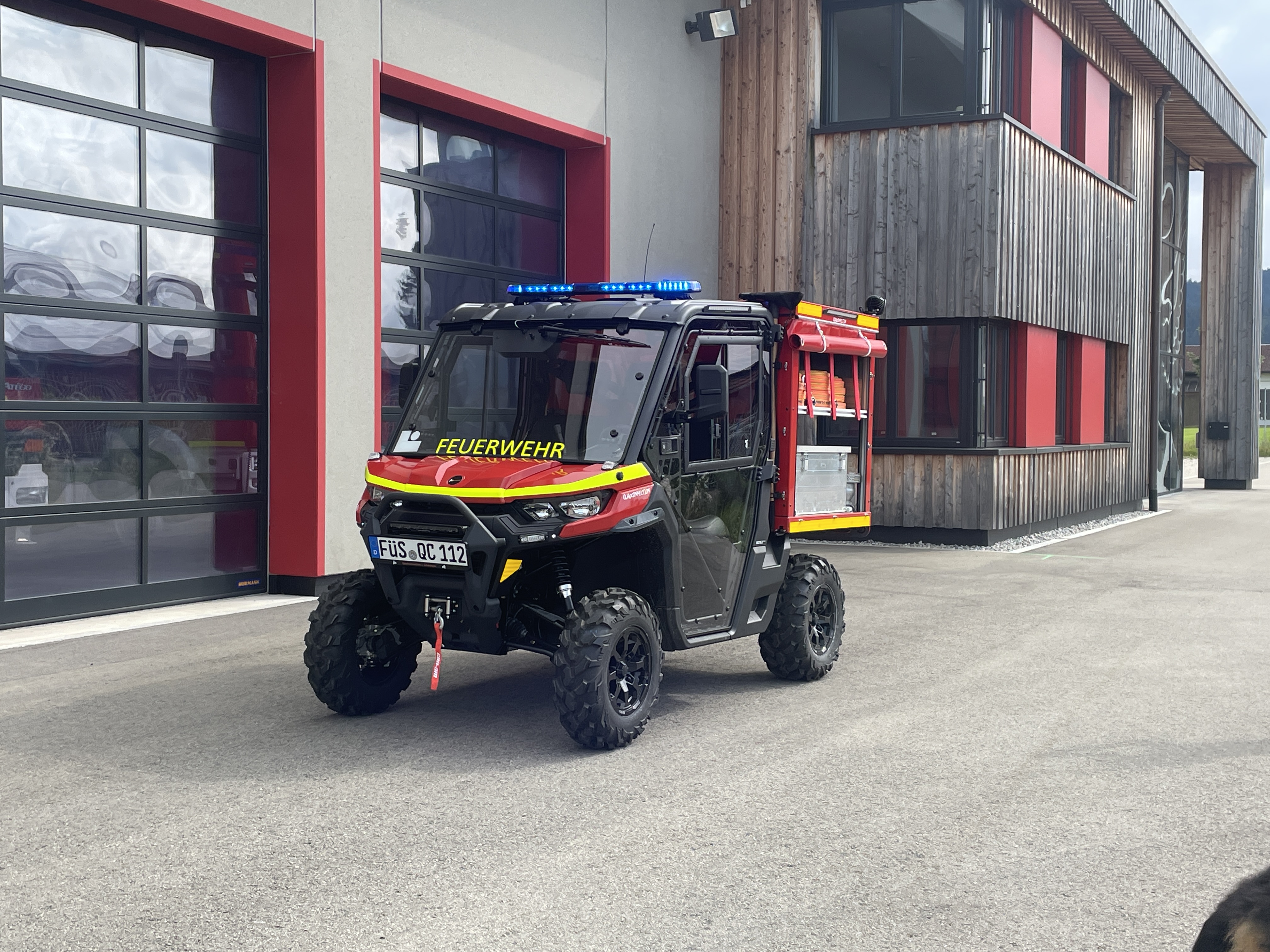 Traxter HD 10 für den Vegetationsbrand - Feuerwehr Detailbild
