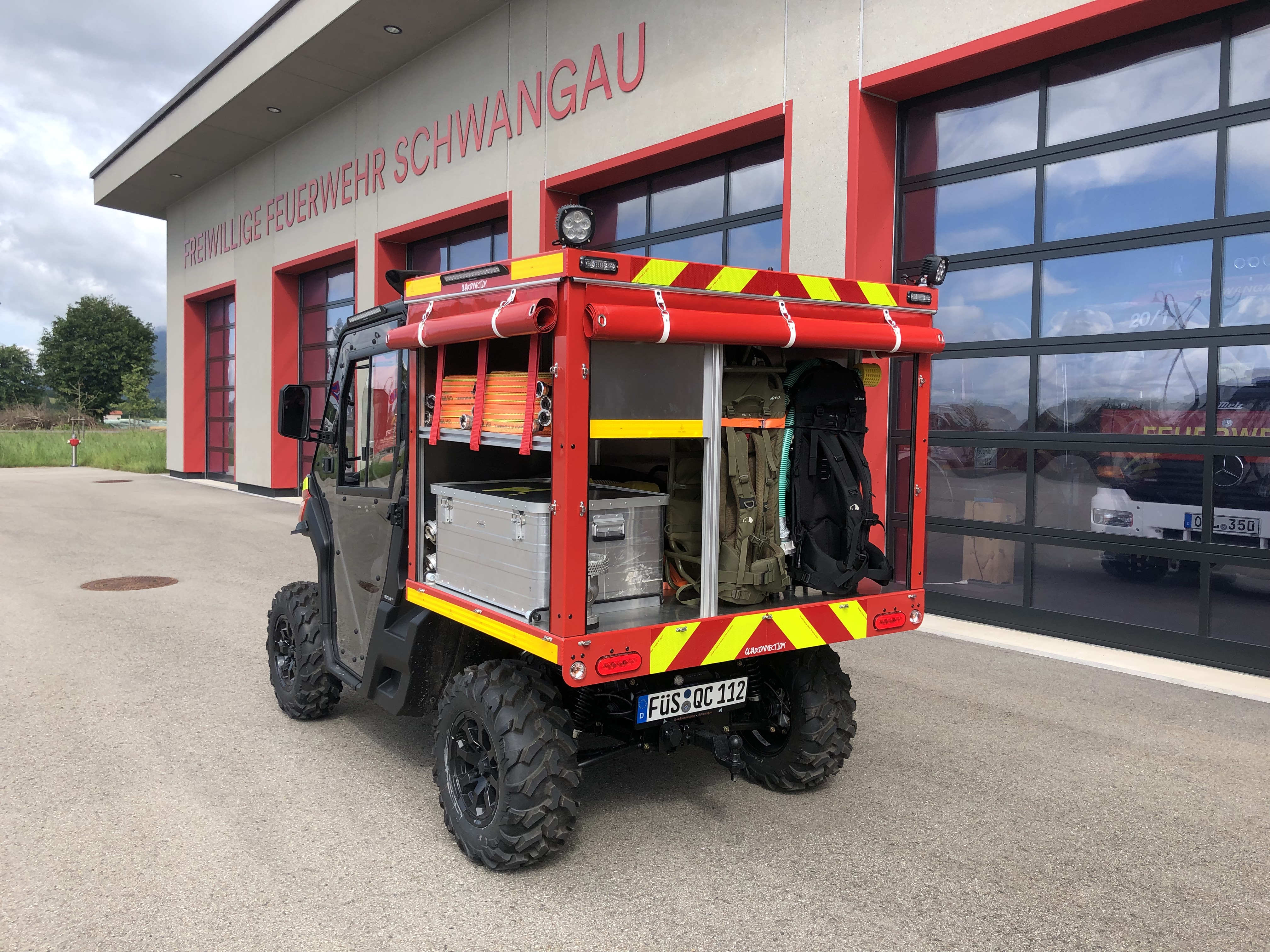 Traxter HD 10 für den Vegetationsbrand - Feuerwehr Detailbild